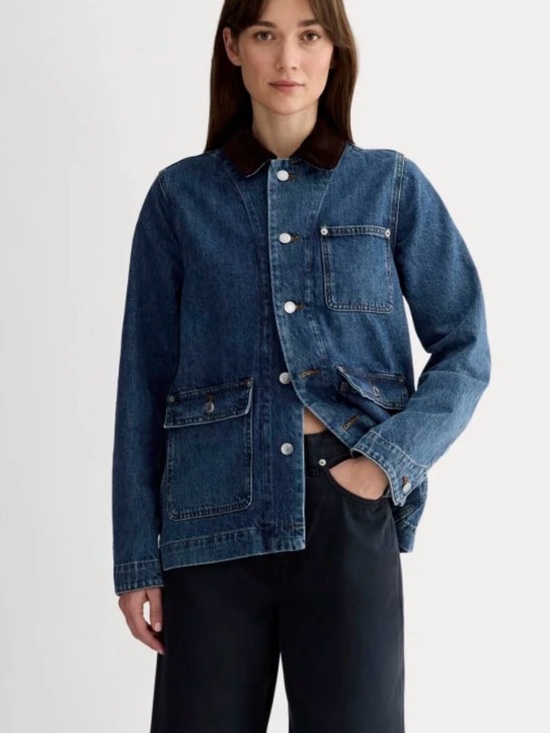 Everlane Jackets & Blazers - Everlane The Ranch Jacket Denim